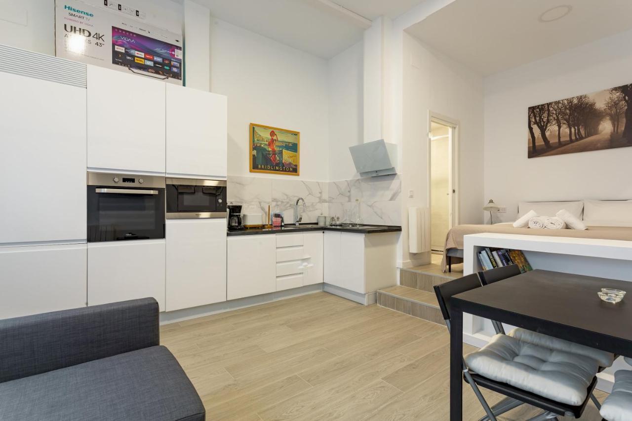 1 Bedroom 1 Bathroom Furnished - Av De America - Studio - Mintystay มาดริด ภายนอก รูปภาพ